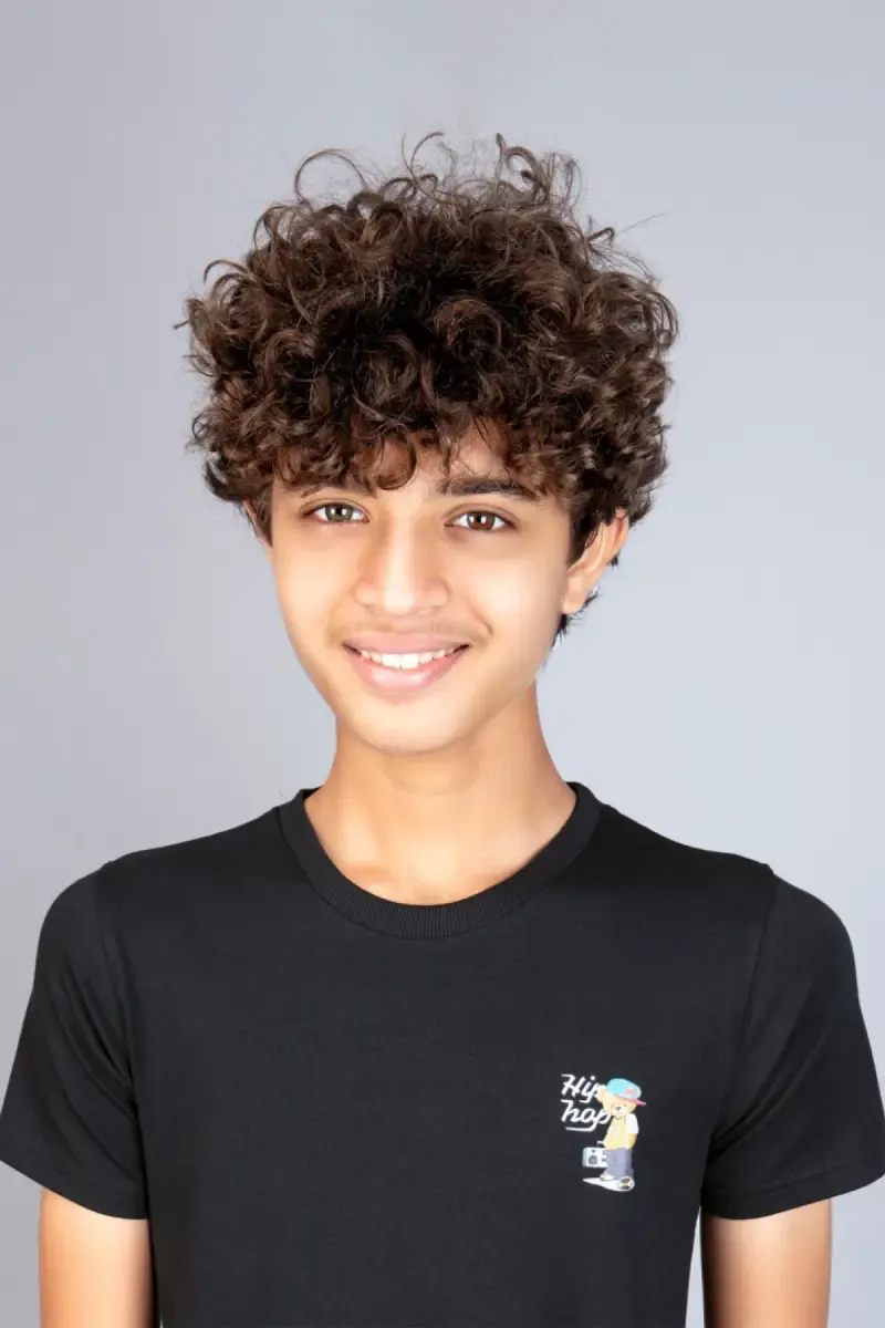 Boy's Cotton Solid T-shirt 