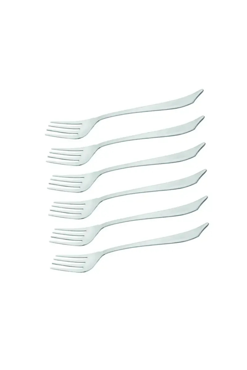 Prabha Stainless Steel Monalisa Baby Fork Set - 16cm