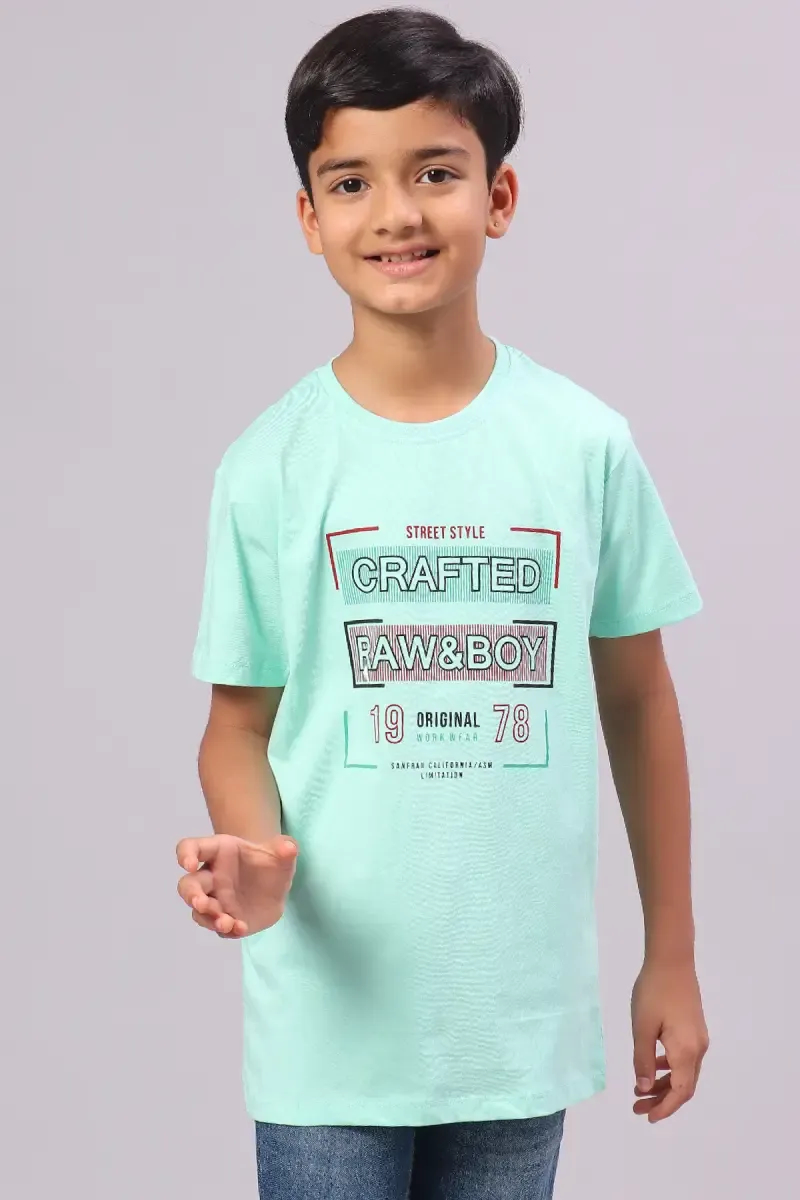 Cotton Printed T-shirt for Boy