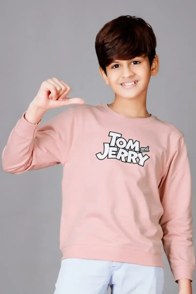Typographic Print Cotton T-shirt for Boy