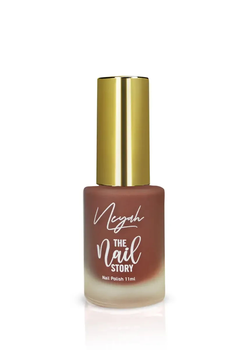 Neyah The Nail Story Nail Polish - 11ml (Sandy Brown ) 