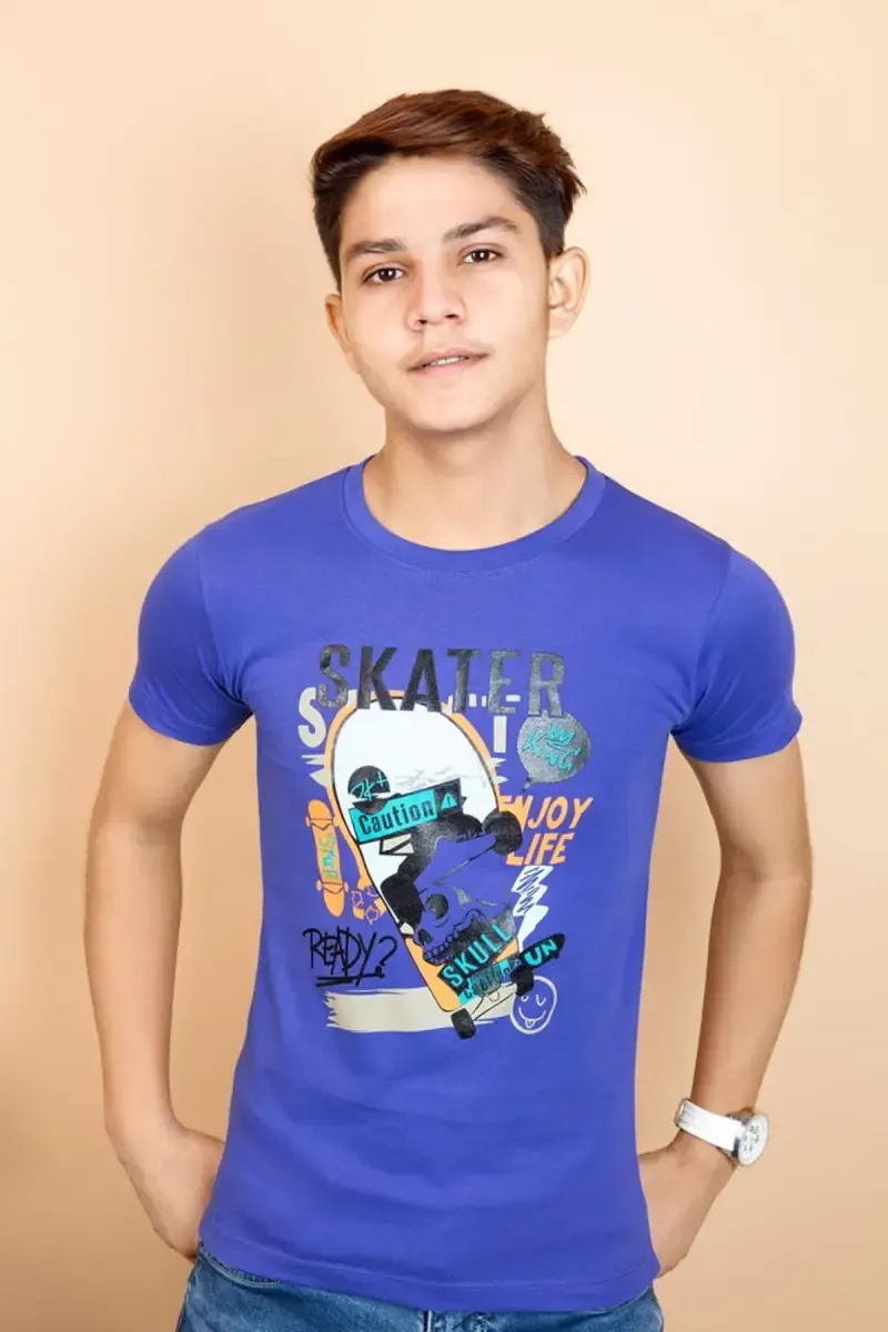 Boy's Graphic Print T-shirt  