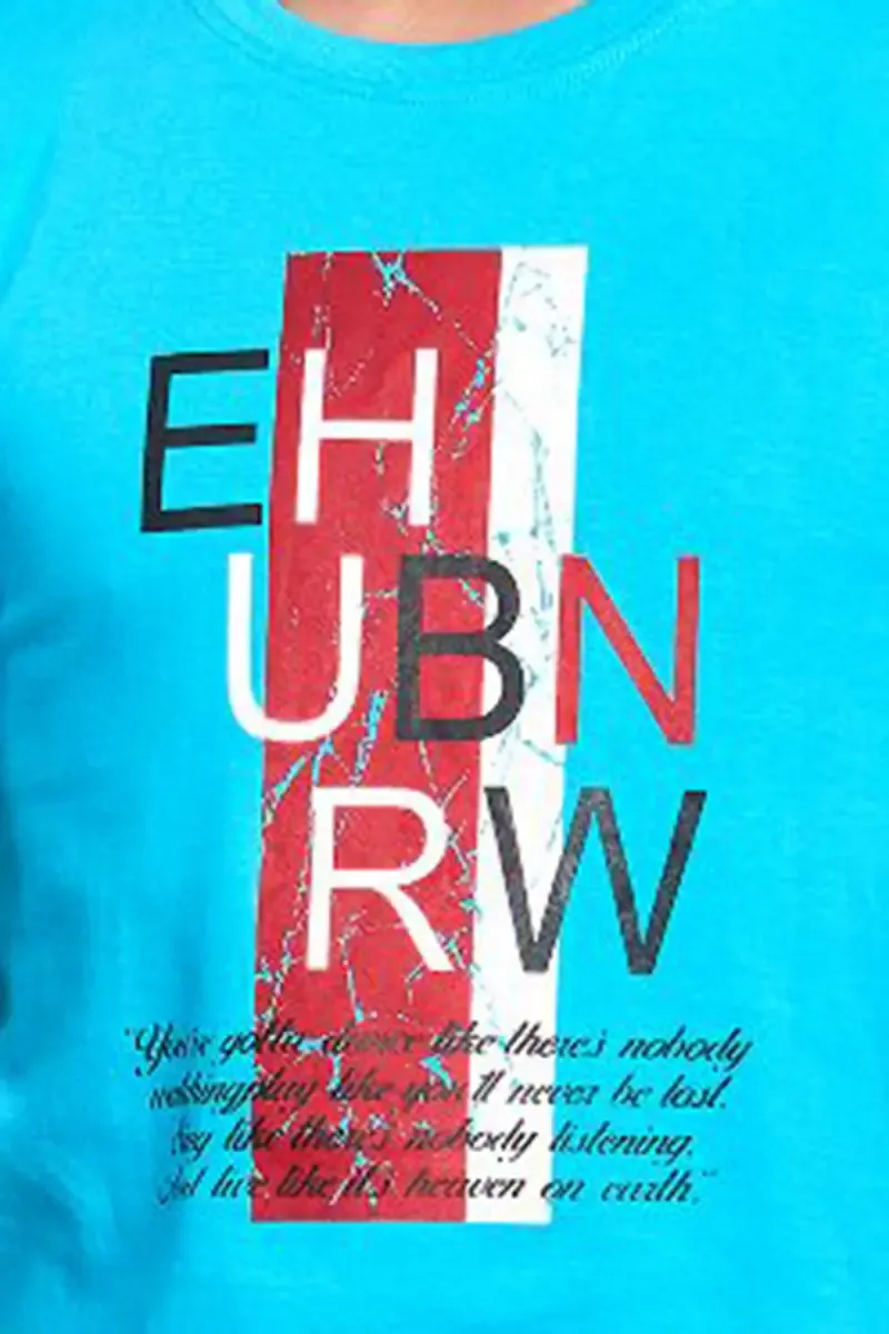 Boy's Printed Cotton T-shirt 