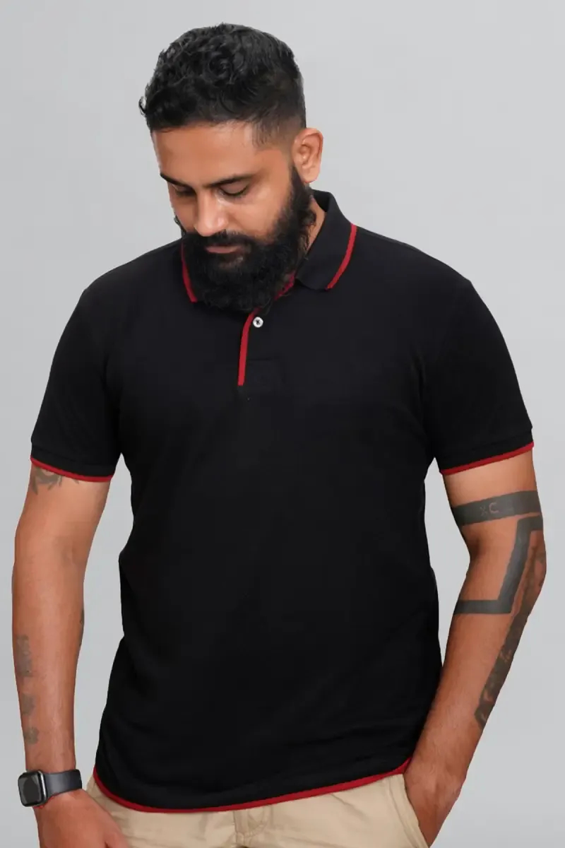 Men's Cotton Polo T-shirt