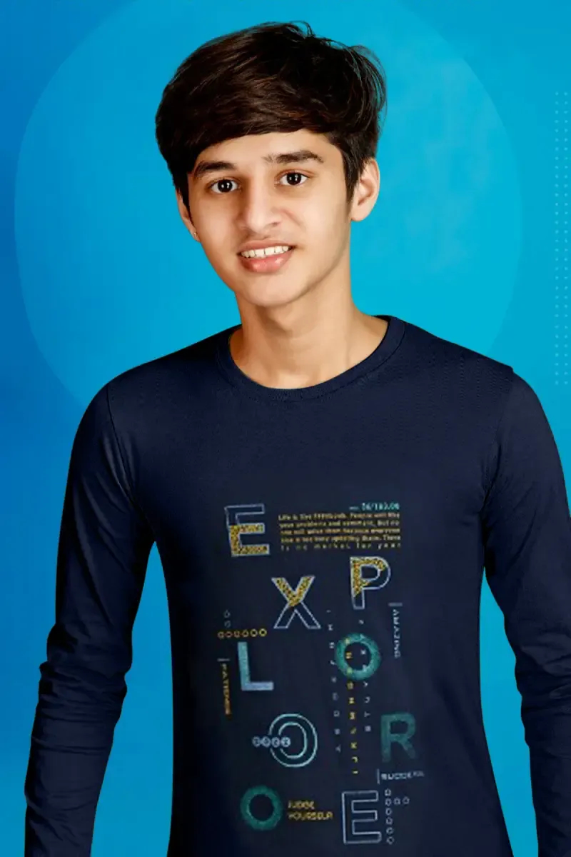 Cotton Printed T-shirt for Boy