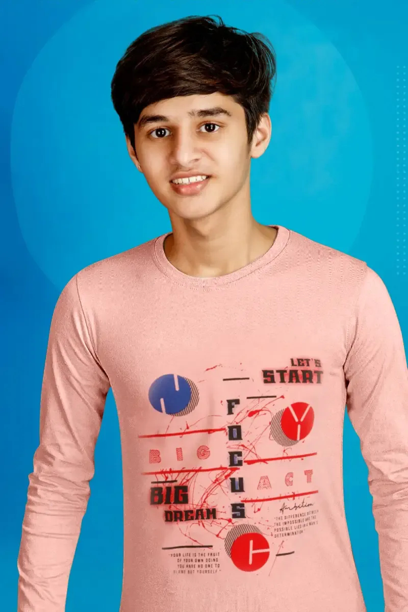 Printed Cotton T-shirt for Boy