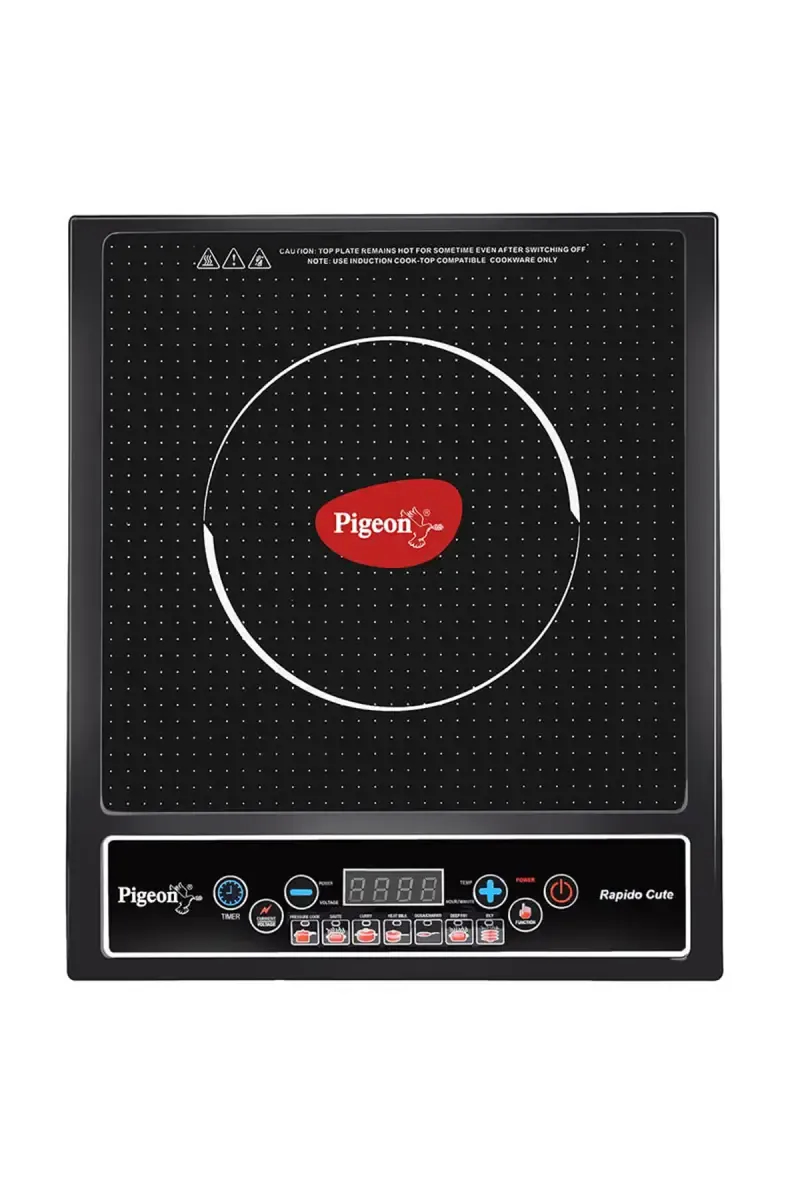 Pigeon Rapido Cute 1800 W Induction Cooktop (Black)
