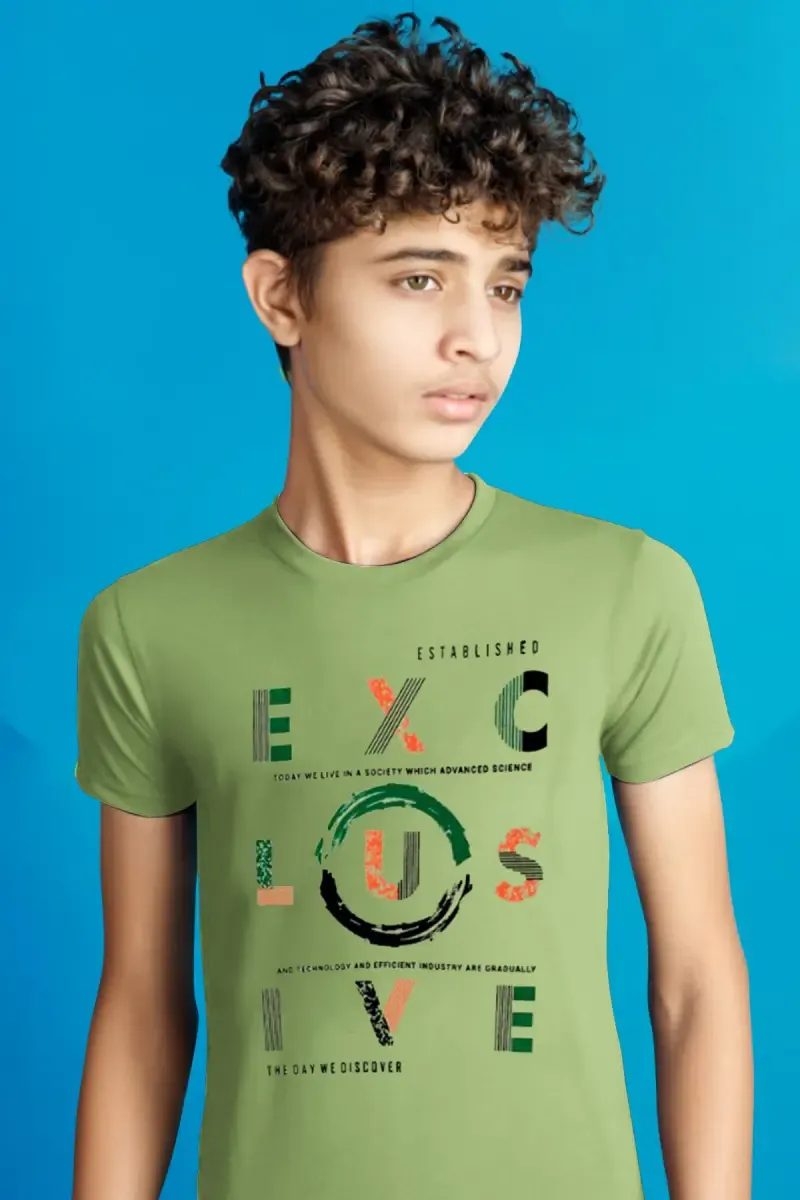 Printed Cotton T-shirt for Boy