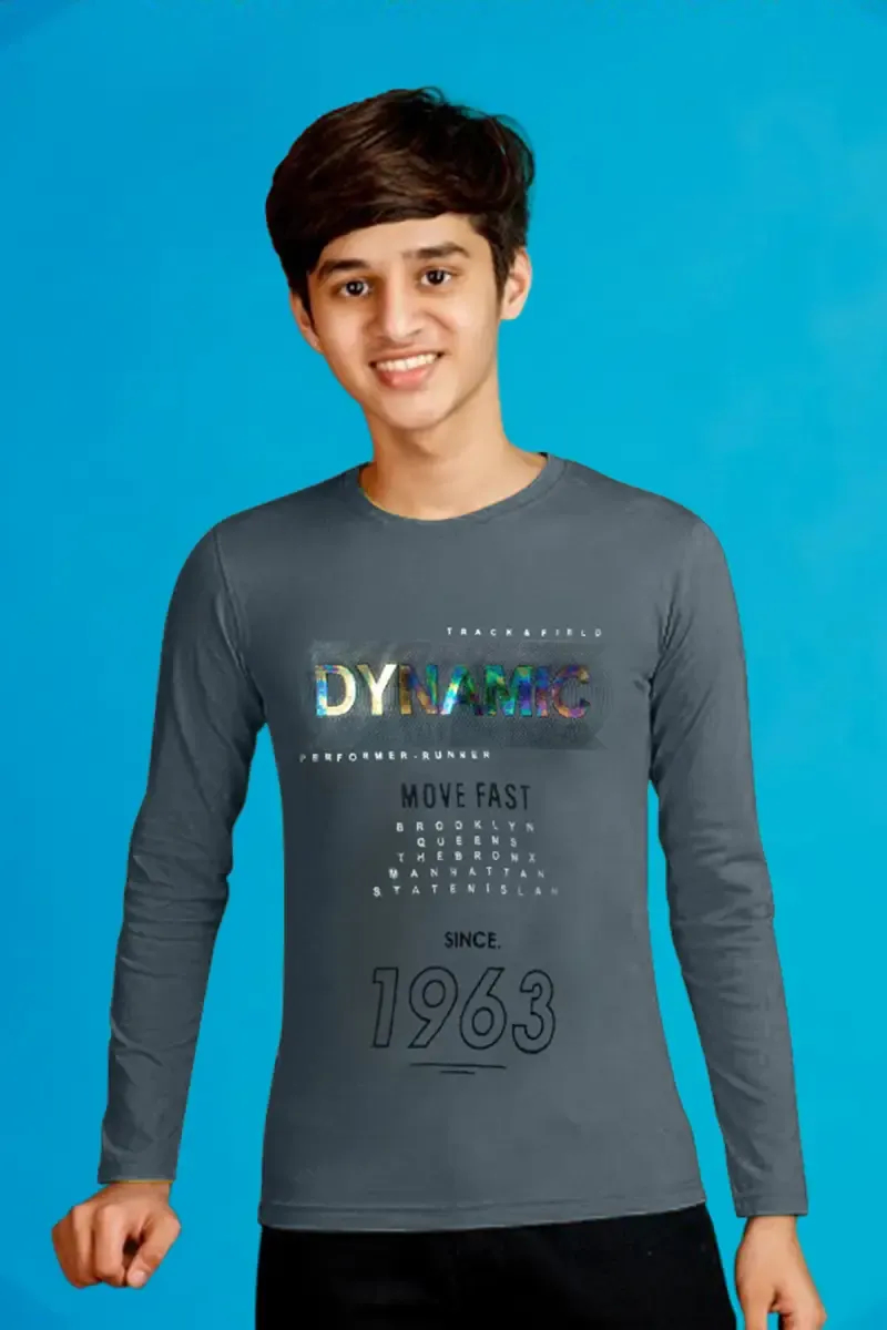 Boy's Printed Cotton T-shirt  