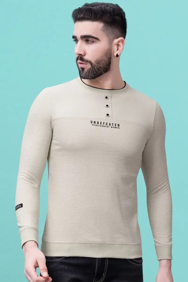 Men's Typographic Printed T-shirt