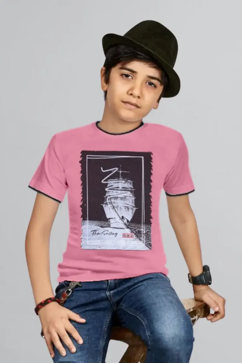 Graphic Print T-shirt for Boy