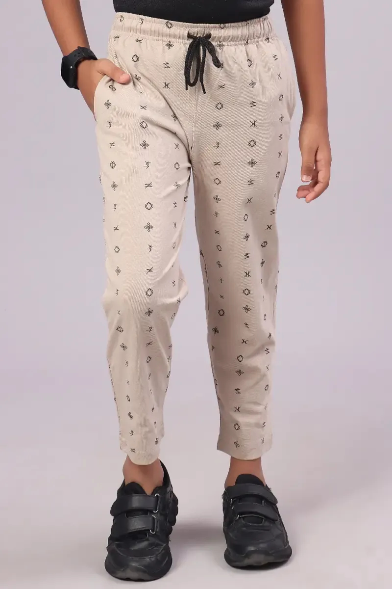 Boy's Conversational Printed Track Pant 