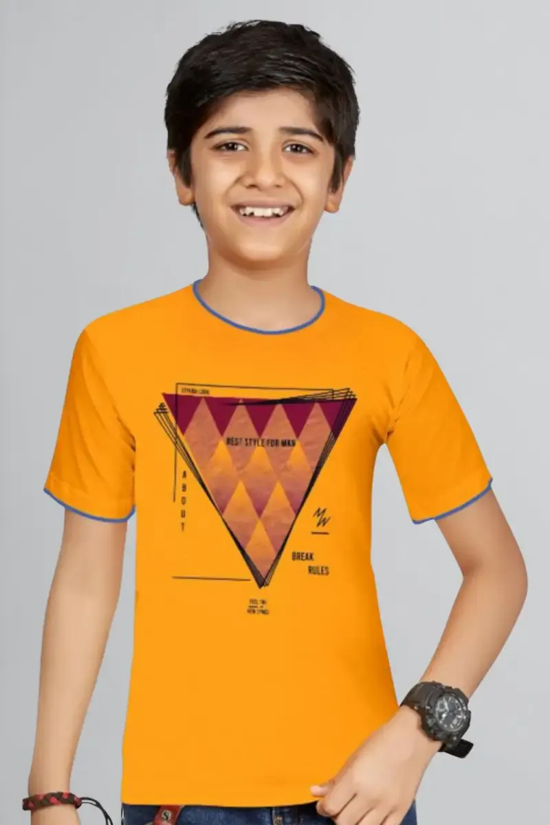 Boy's Graphic Print T-shirt  