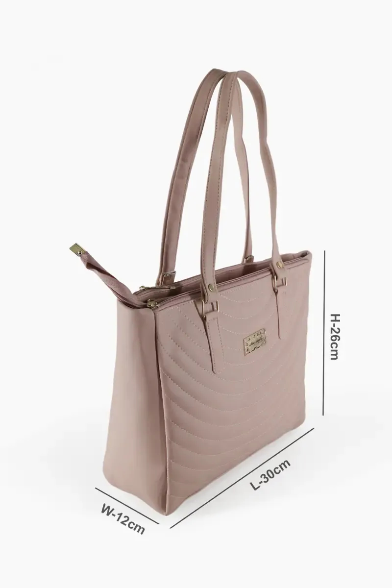 Solid Shoulder Handbag for Women