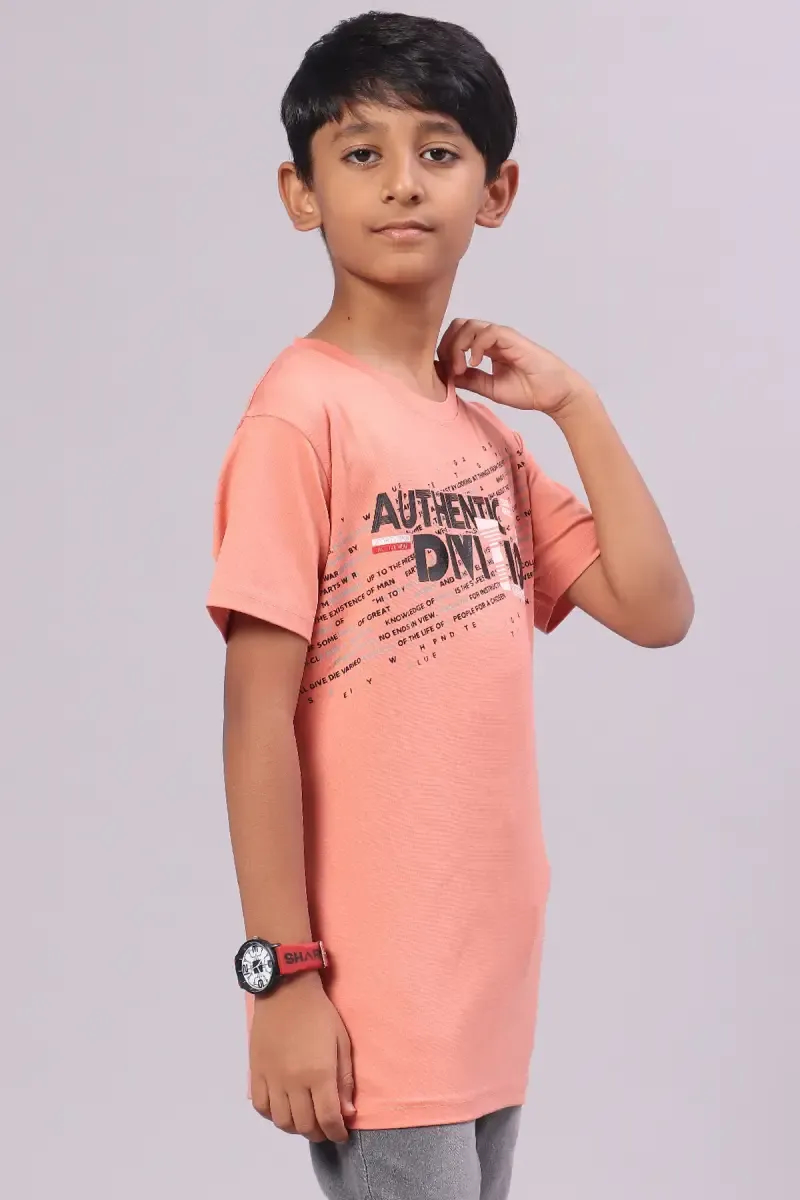 Graphic Print T-shirt for Boy