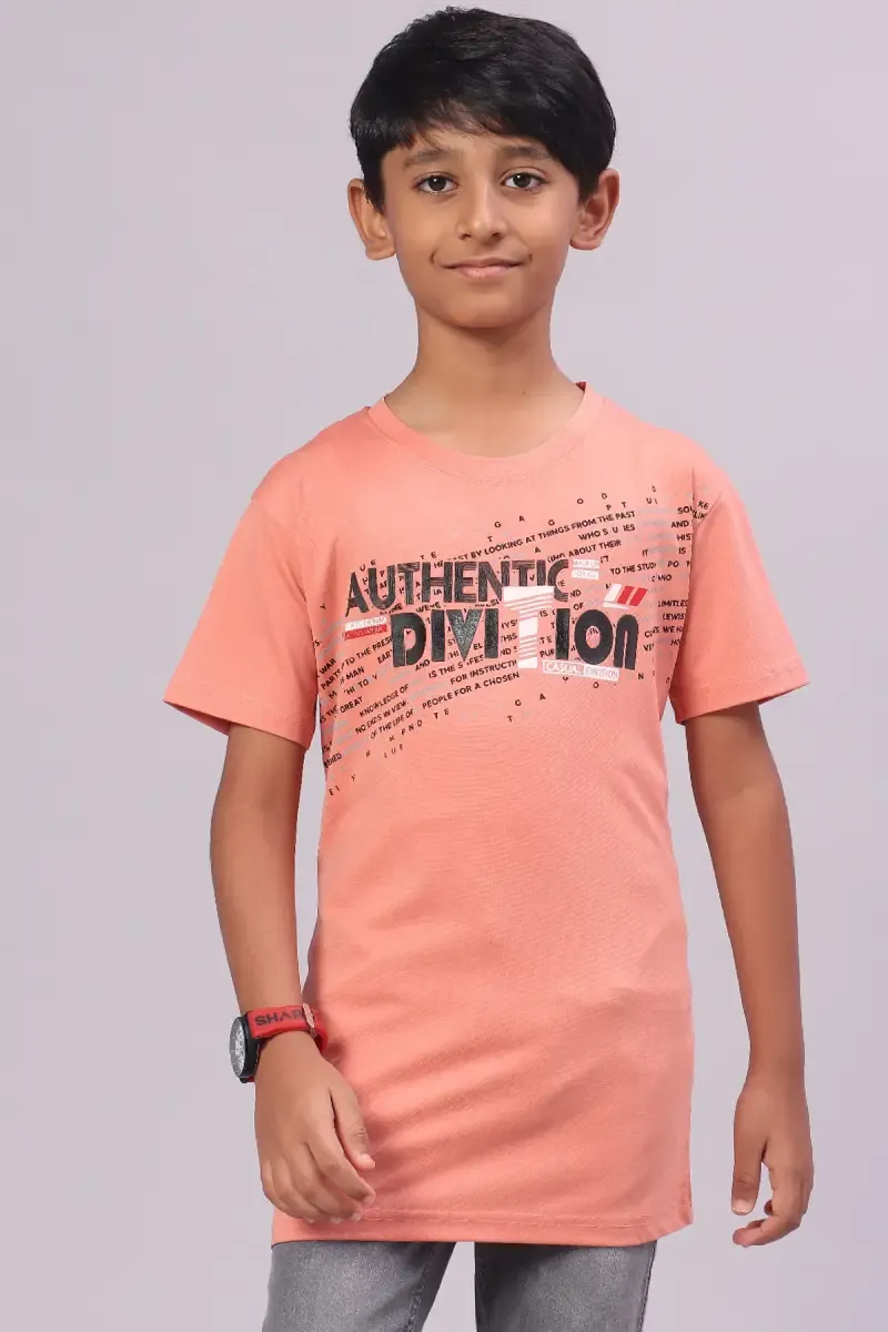 Graphic Print T-shirt for Boy