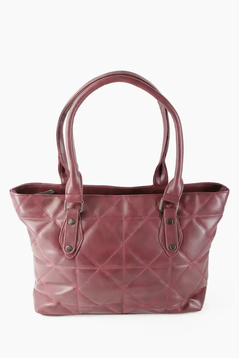 Stylish Quilted Shoulder Handbag for Women