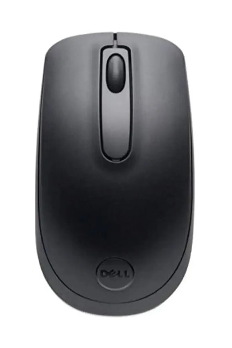 Dell WM118 Wireless Mouse with 2.4GHz Wireless, 1000 DPI, Nano Receiver, Optical Tracking (Black)