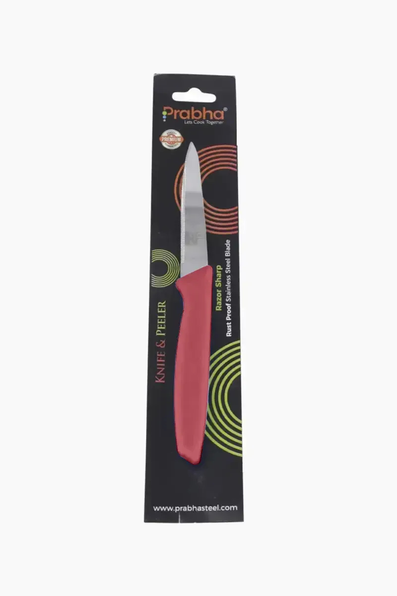 Prabha Stainless Steel Fruit Knife - 18cm