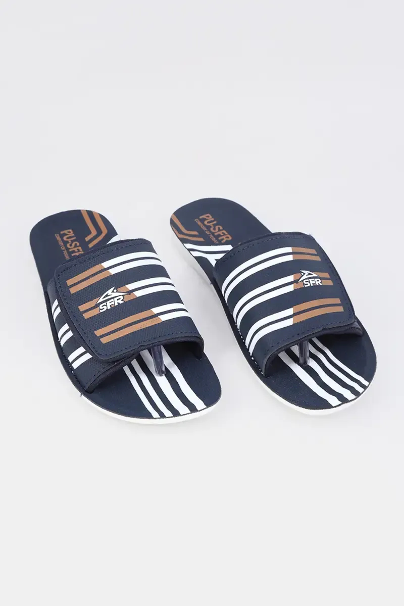 Men's Lycra Adjustable Velcro Type Slides