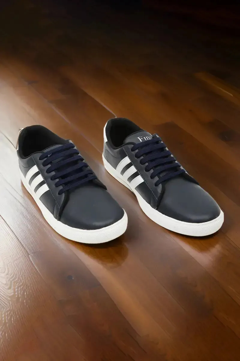 Breathable Lace-Up Sneakers for Men