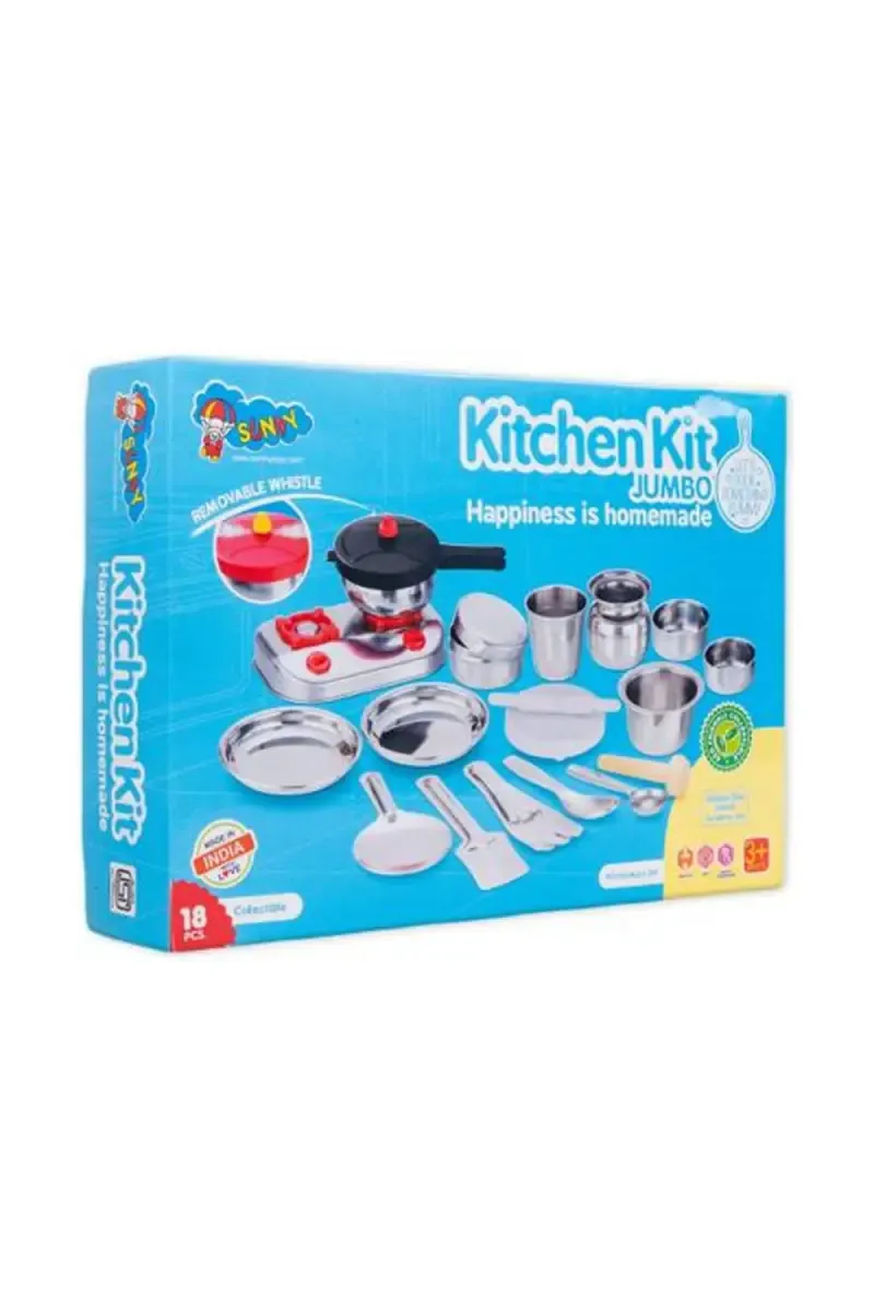 Sunny Jumbo Kitchen Kit for Kids - 18 Pcs 