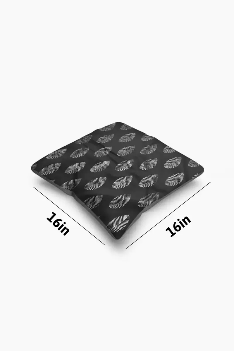 Polyester Printed Cushion Cover - 1 Pc
