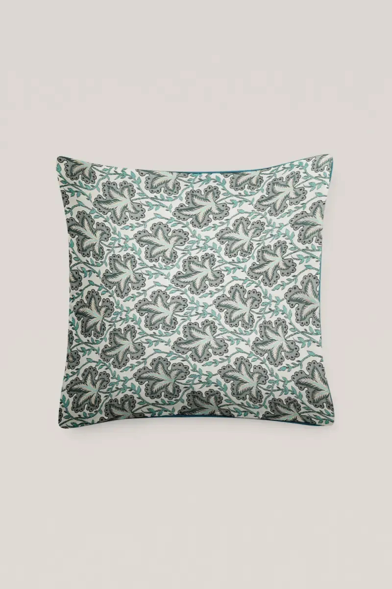 Polyester Embroidery Cushion Cover - 1 Pc