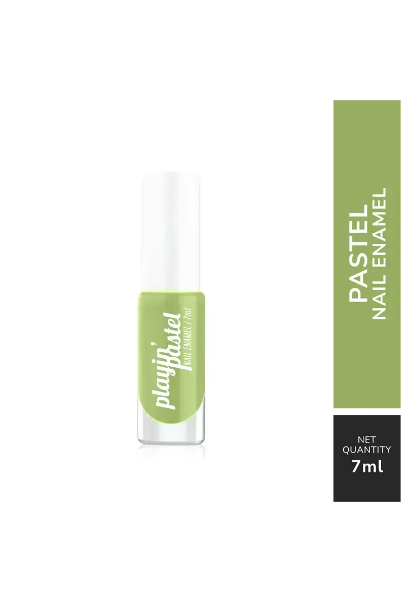 Playin' Pastel Nail Enamel - 7 ml (Electric Lime)