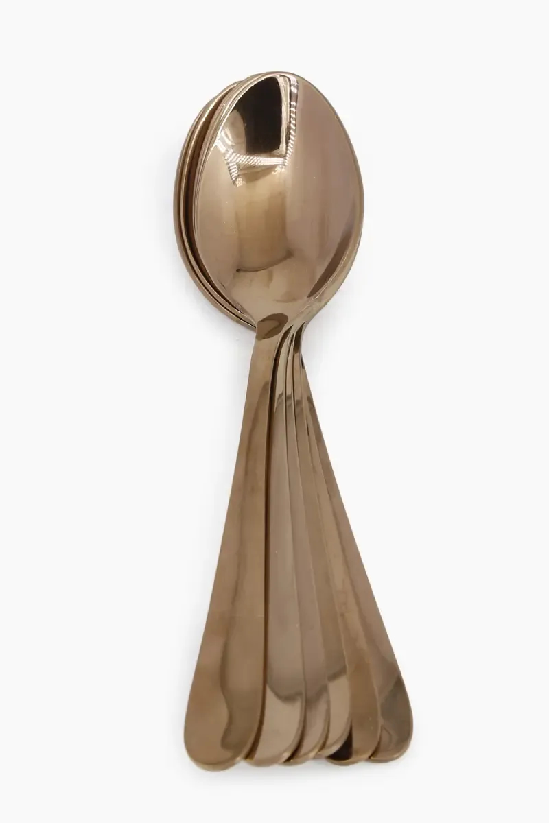 Prabha Stainless Steel Trident Baby Spoon Set - 16cm