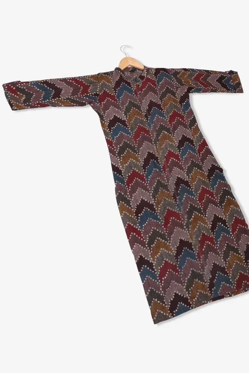 Cotton Blend Printed kurti for Women