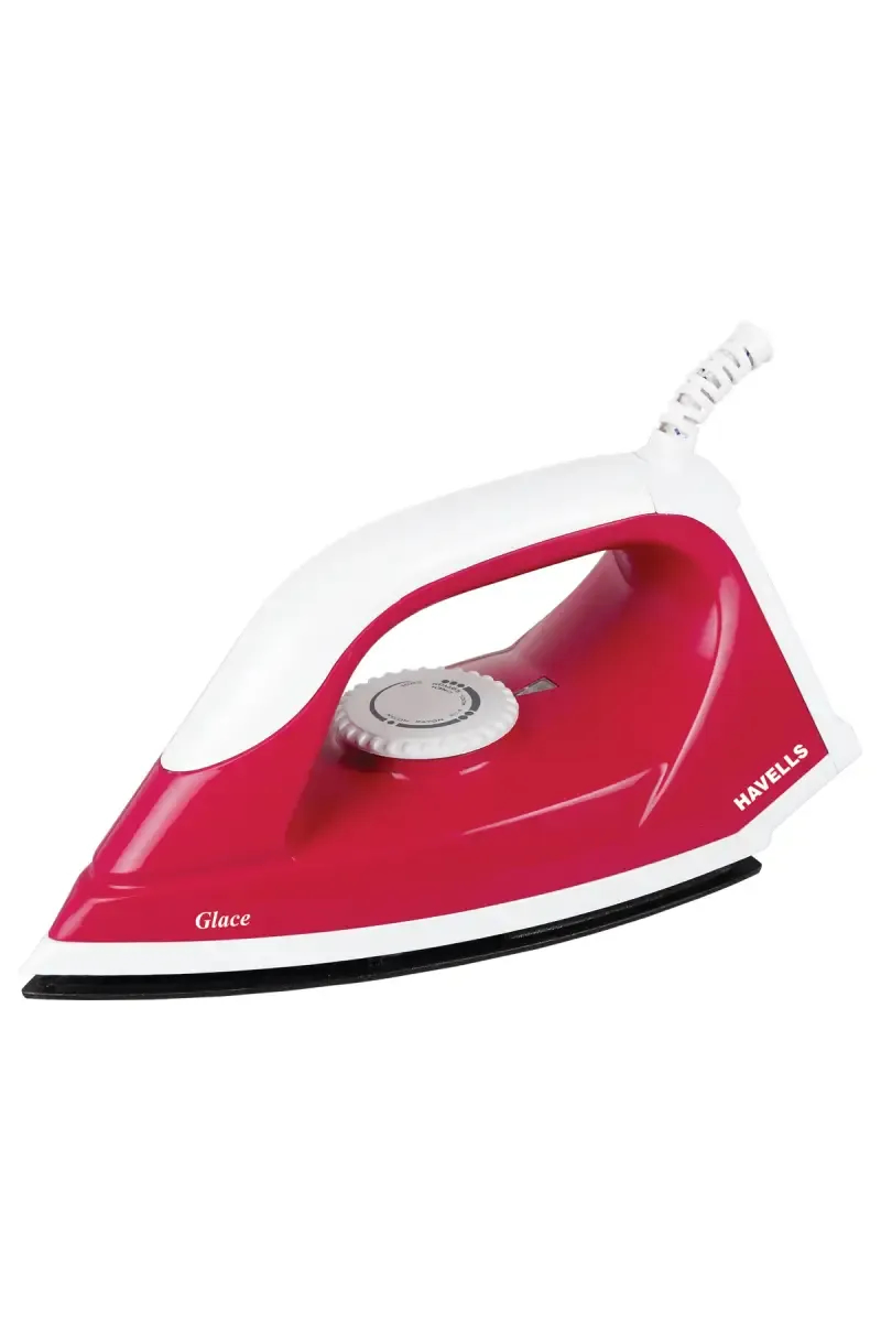 Havells Glace 750 W Dry Iron Box (Ruby & White)