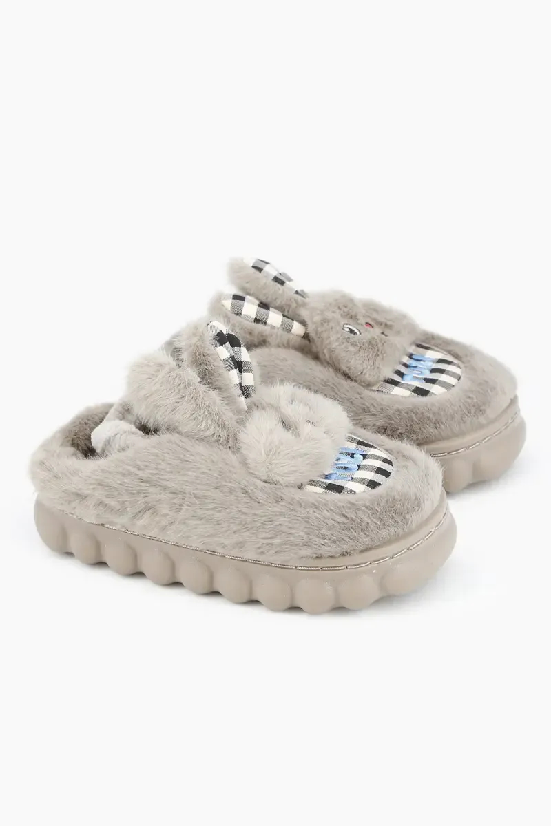 kid's Cozy Cute Warm Bedroom Slippers
