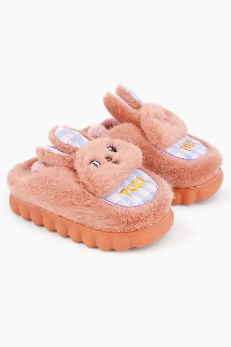kid's Cozy Cute Warm Bedroom Slippers