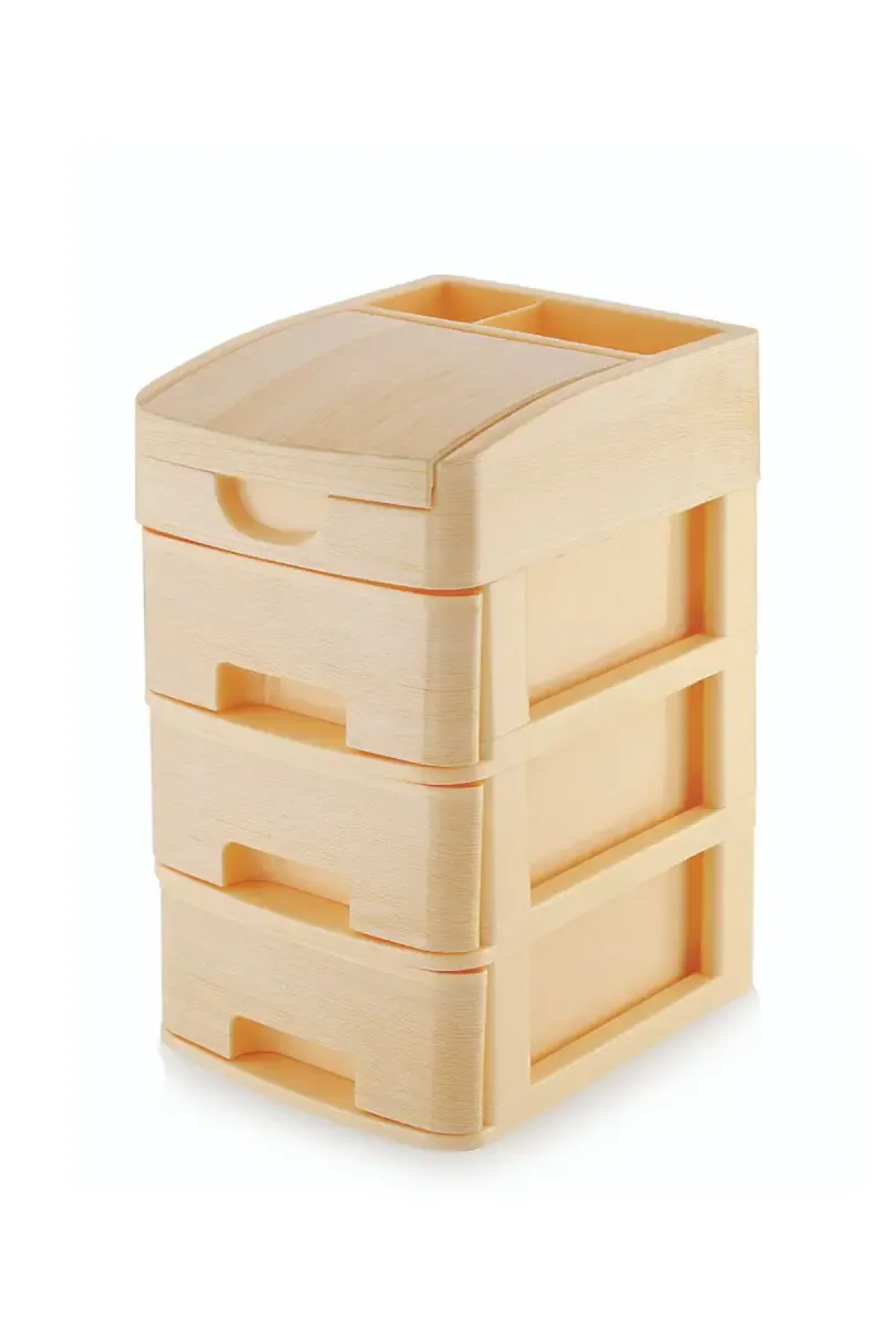 Liza Polypropylene Berlin 3 Table Drawer - 1pc