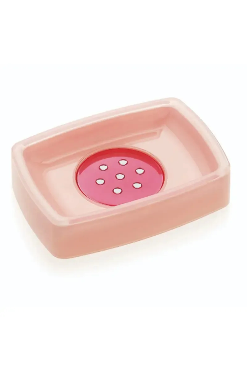 Liza Plastic Bubble Soap Dish - 13 Cm
