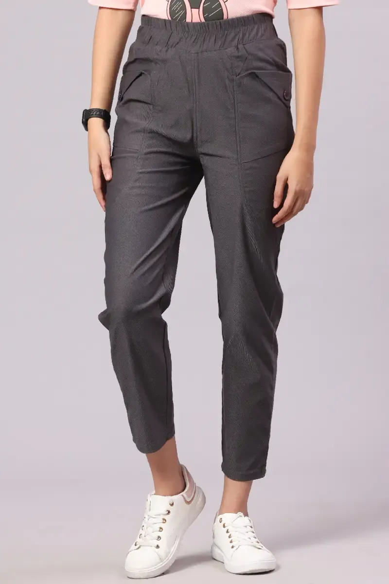 Cotton Lycra Solid Jeggings for Women