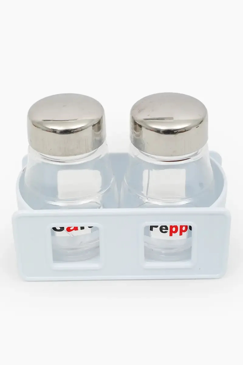 Liza Plastic Salt And Pepper Dispenser Sprinkler - 130 ml (Each)