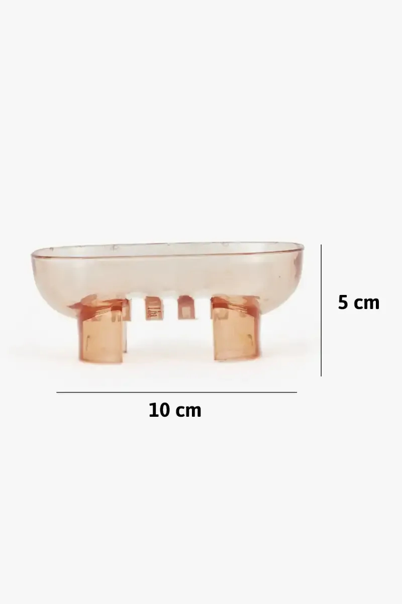 Liza Plastic Heena Soap Case, Small - 10 cm