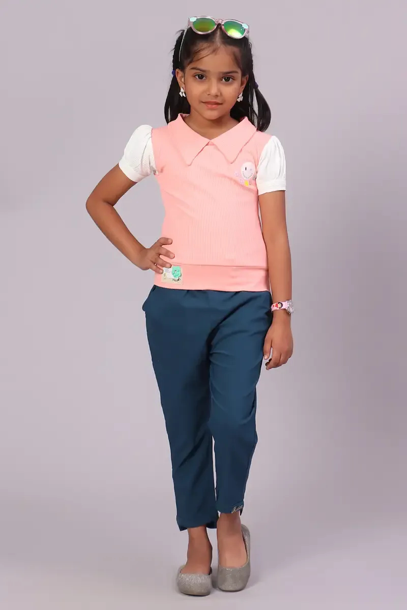 Girl's Cotton Lycra Blend Solid Capri (1 - 18 Yrs)