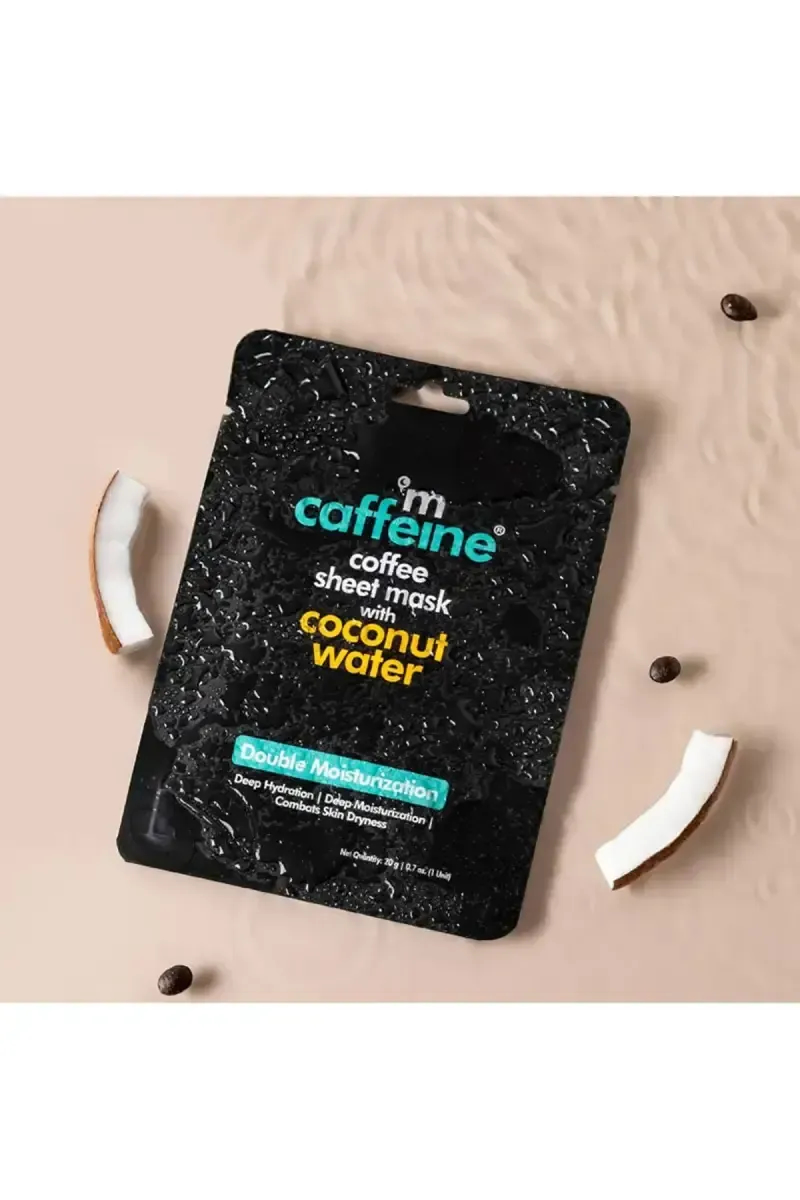 Mcaffeine Coffee With Coconut Water Sheet Mask - 20g (1 Unit) 
