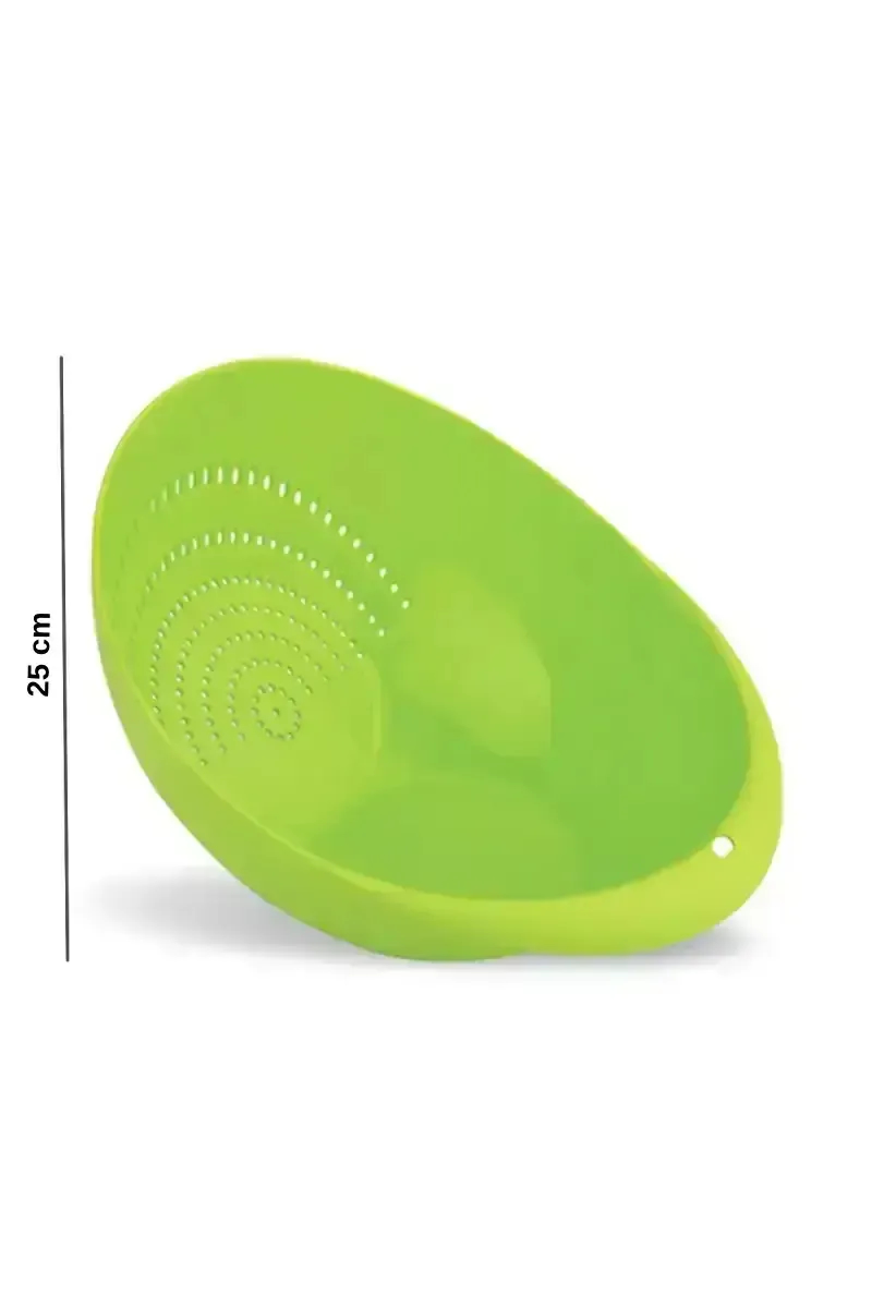 Asian Plastic Dual Strainer, Medium - 25 cm