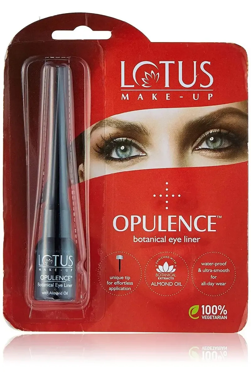 Lotus Herbals Opulence Eyeliner With Almond Oil - 4g (Black, Pack of 1)