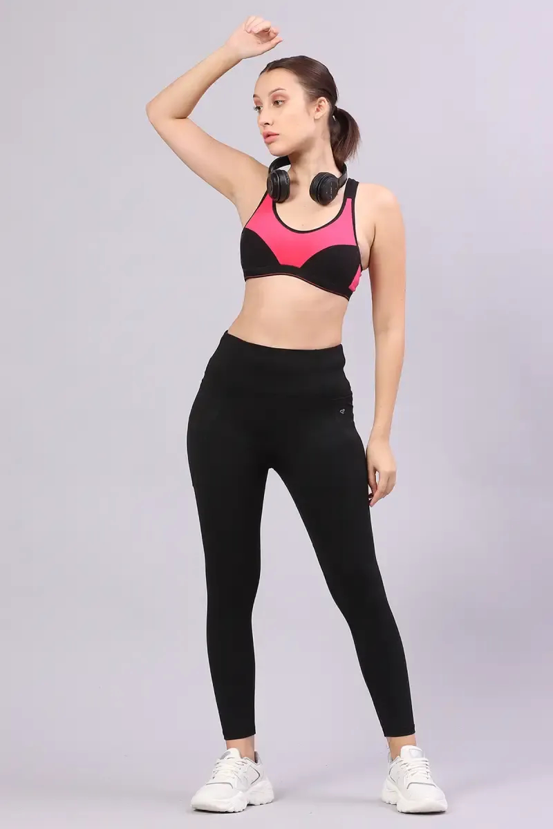 Women's Cotton Lycra Solid Track Pant