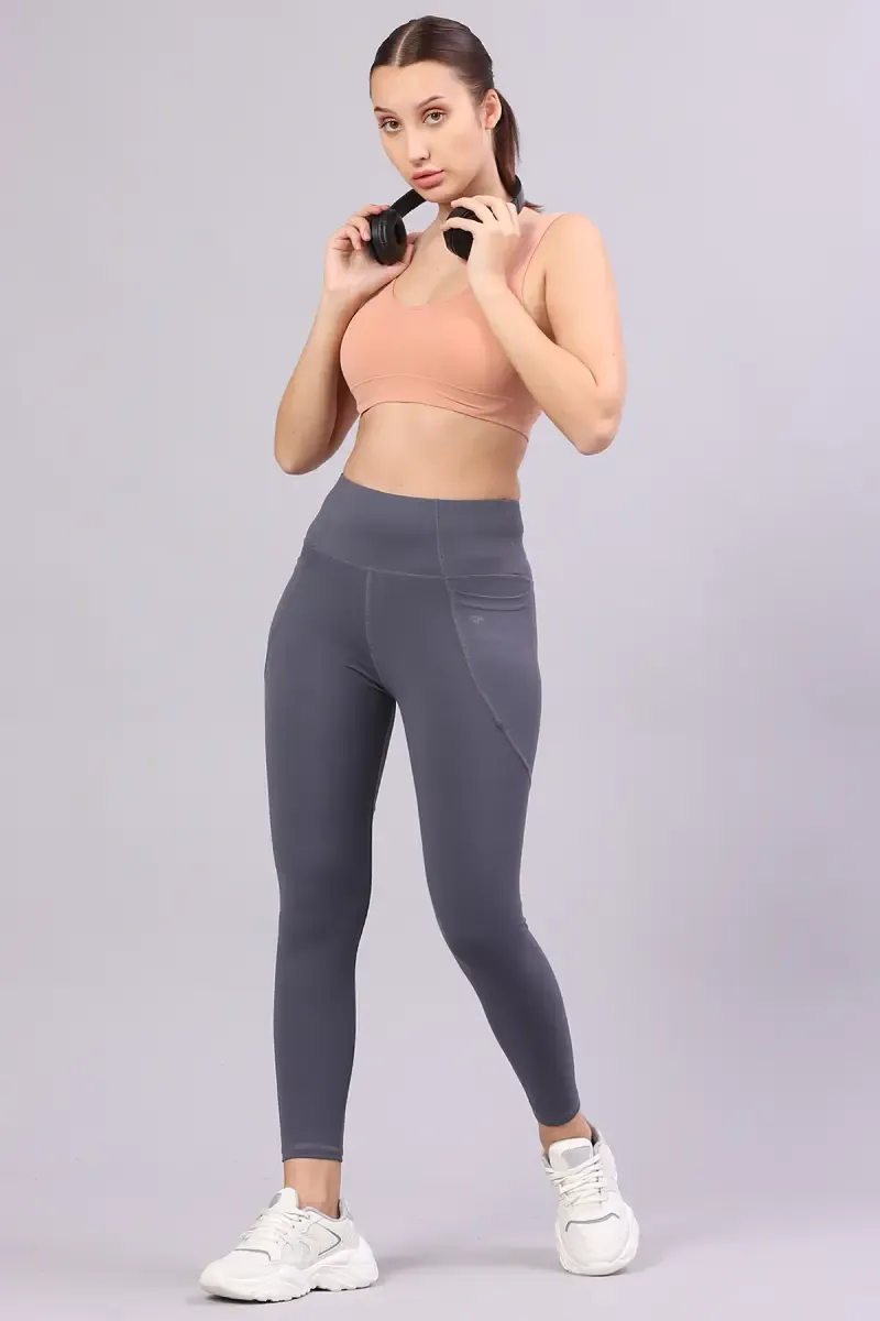 Women's Cotton Lycra Solid Track Pant