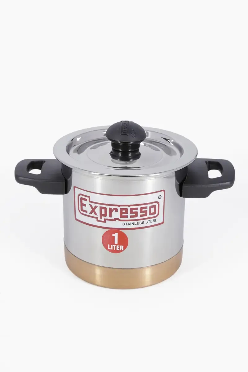 Expresso Stainless Steel Copper Bottom Milk Boiler - 1 Ltr