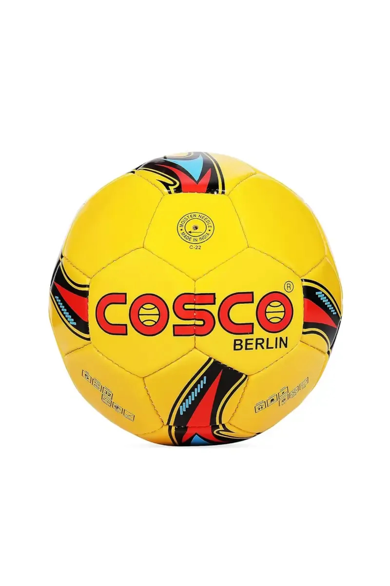 Cosco Berlin PVC Football (Yellow) - Size 5