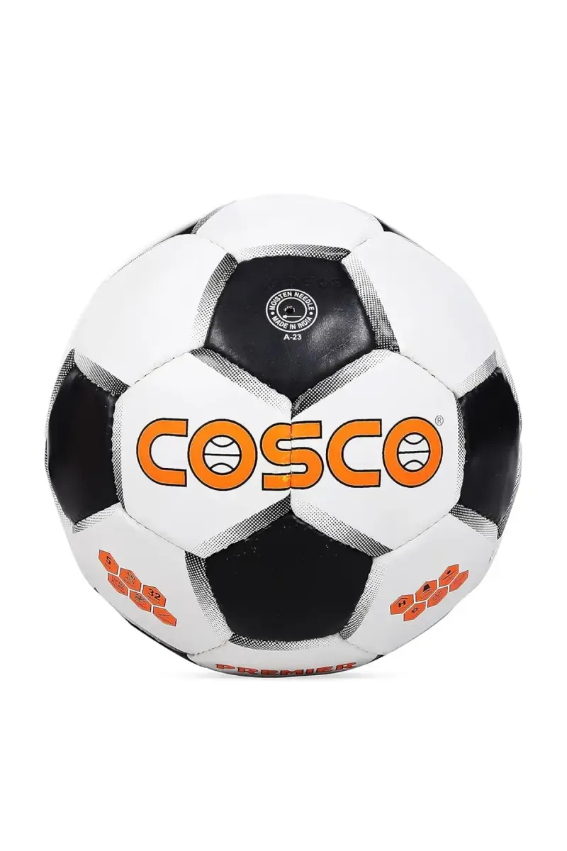 Cosco Premier Football (Black, White) - Size 4