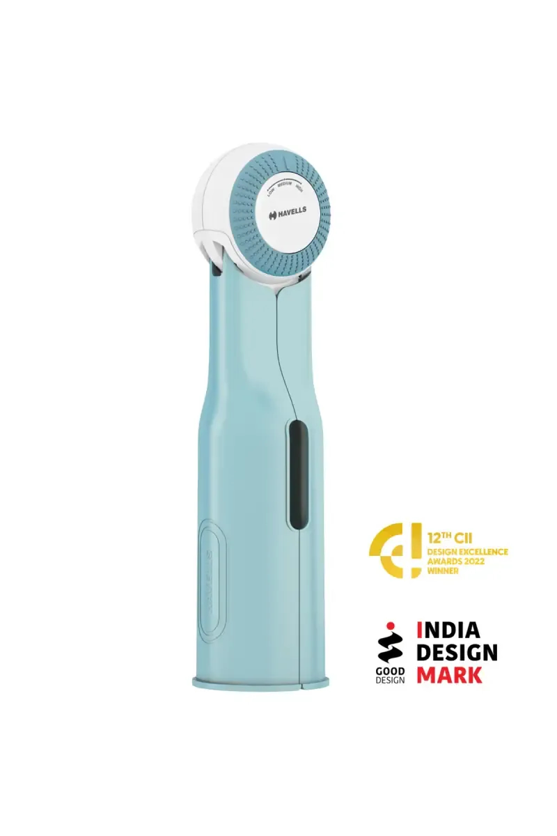 Havells Zella 1000 W Immersion Water Heater/Rod with ISI Mark, Nickel Plated (Blue) 