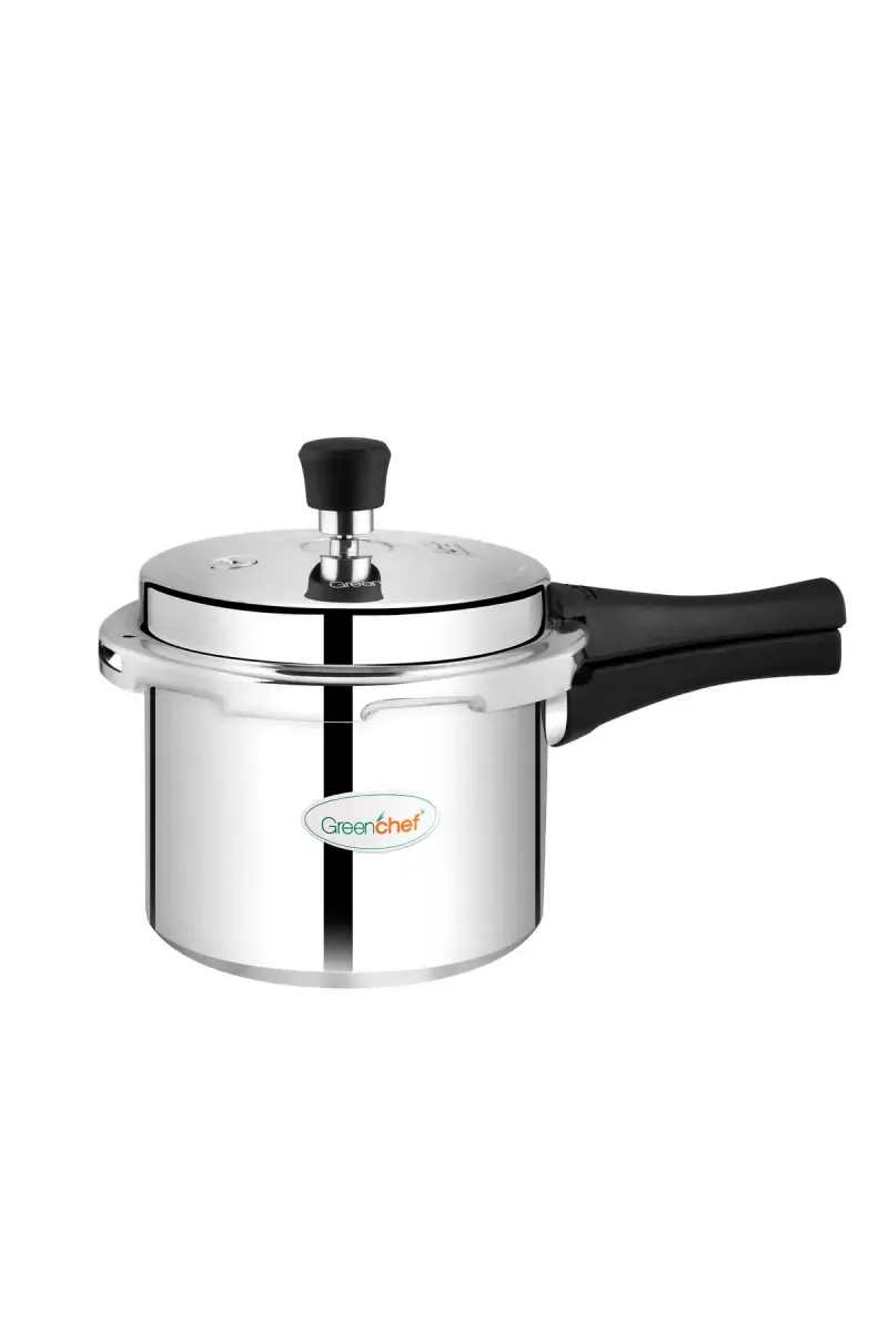 Greenchef Namo Induction Base Aluminium Pressure Cooker - 3 LTR